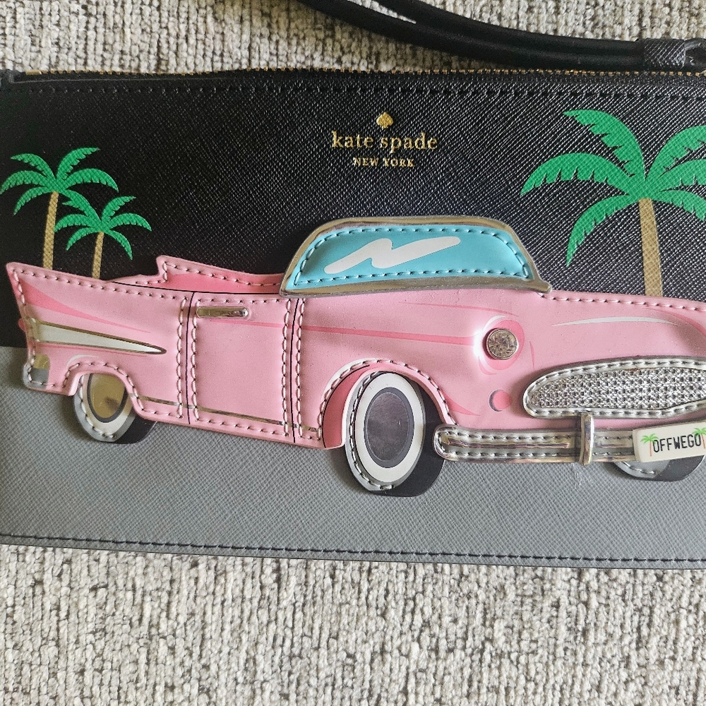 Kate Spade New York “Off We Go” Convertible Car Wristlet